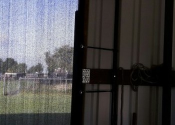 Winddoek zwart Fam Bartelds