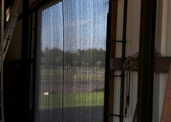 Winddoek zwart Fam Bartelds