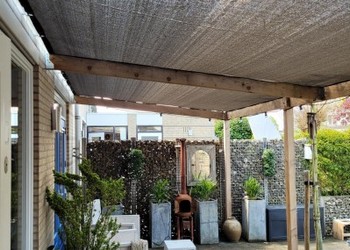 Schaduwdoek Shadow Comfort maatwerk Deep Grey Ben van der lInden