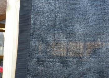 Winddoek zwart 180 gr/m2