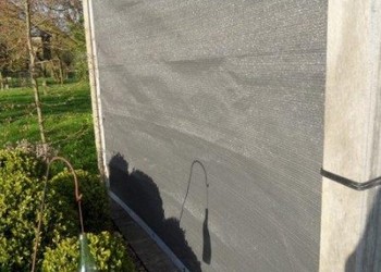 Winddoek donkergrijs 285 gr/m2