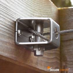 Voorbeeld bevestiging Kabelspanner II - Shadow Comfort