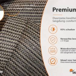 Schaduwdoek Tender Taupe - Shadow Comfort 