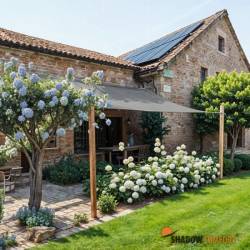 Sfeerafbeelding shaduwdoek rechthoek