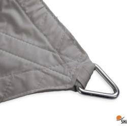 Waterdicht schaduwdoek Shadow Comfort Santorini Grey driehoek 3x3x3