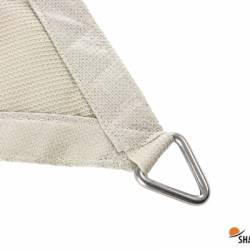 Waterdicht schaduwdoek Shadow Comfort Sand driehoek 4x4x4