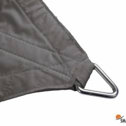 Waterdicht schaduwdoek Shadow Comfort Vintage Grey driehoek 4x4x4