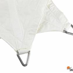 Waterdicht schaduwdoek Shadow Comfort Ibiza White driehoek 3,00x3,00x4,20