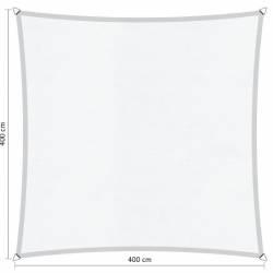 Waterdicht schaduwdoek Ibiza White Shadow Comfort