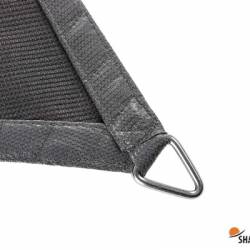 Waterdicht schaduwdoek Shadow Comfort Grey vierkant 4x4