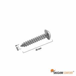 RVS Tellerkopschroef M8x40 AISI 316 - Shadow Comfort