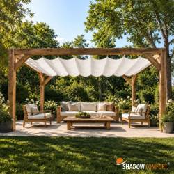 Harmonicadoek Arctic White - Shadow Comfort